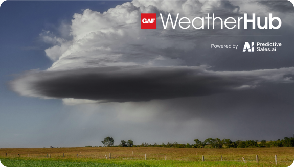 GAF WeatherHub partnership