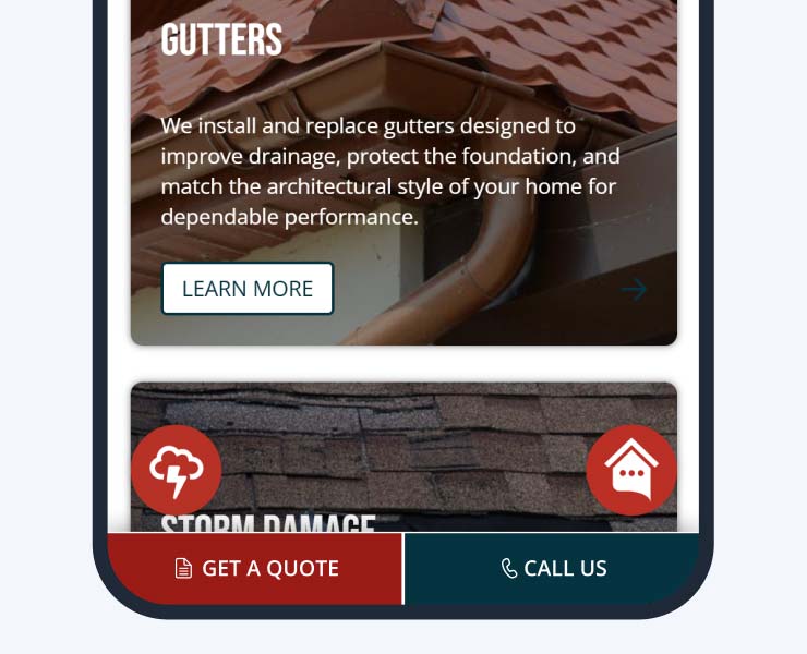 Exit intent popup activating a weather widget or offer to recover leads before they leave the site